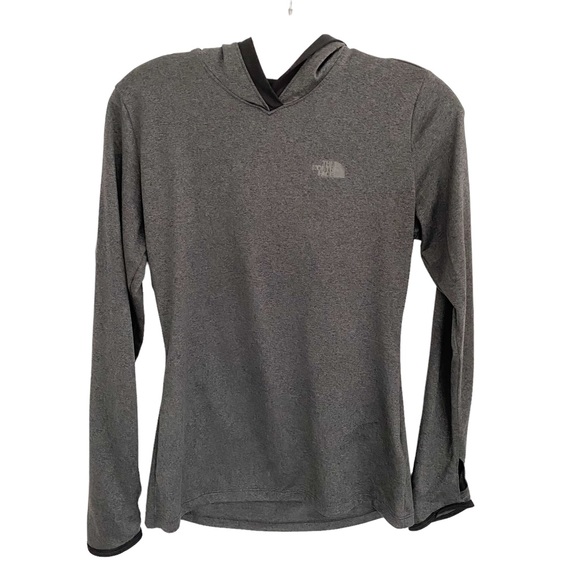 The North Face Tops - The North Face Women's FlashDry Lightweight Hooded Long Sleeve Gray Size Small